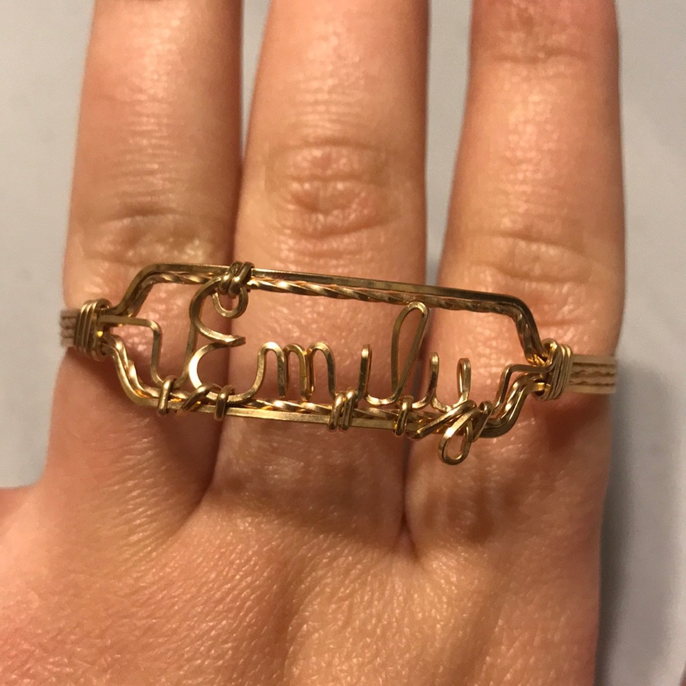 Emily gold bracelet